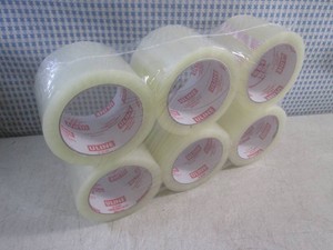(CSB) 6-Pack Rolls of Uline Packing Tape 2 34 Wide