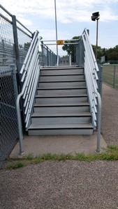 ACCESSORY STAIRS FOR BLEACHERS