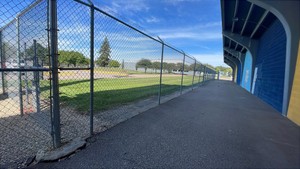 CENTURY FENCE CHAIN LINK FENCE SECTIONS AND A GATE
