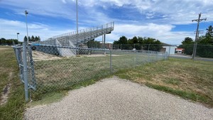 CENTURY FENCE CHAIN LINK FENCE SECTIONS AND A GATE