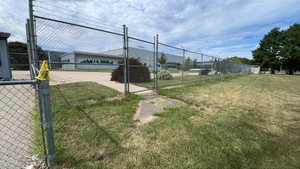 CENTURY FENCE CHAIN LINK FENCE SECTIONS AND A GATE