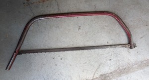 Vintage-Style Bow Saw  Hacksaw Frame