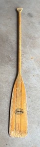 Vintage Feather Brand Wooden Canoe Paddle  Caviness Woodworking Co.