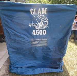 Clam 4600 Portable 2-Person Suitcase Ice Fishing Shelter