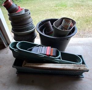 lot of starter pots