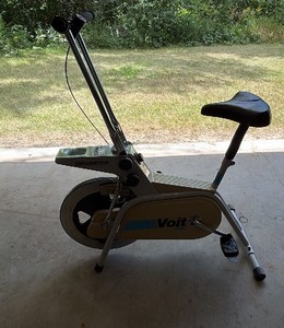 Vintage Voit Dual-Action Stationary Exercise Bike with Moving Arms