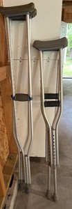 2 sets of crutches