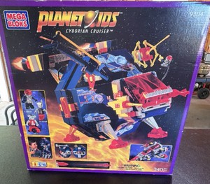 Vintage Mega Bloks Planet Zoids CYBERION CENTURY Set w Box