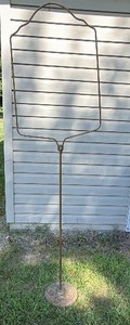 Vintage brass plant hanger stand