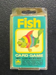 Vintage 1986 Fish Card Game by Golden (Western Publishing)