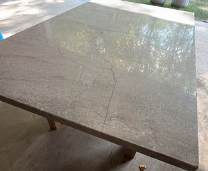 Marble table