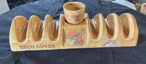 Vintage Taco lover taco holder