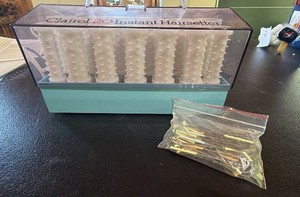 Vintage Clairol 20 instant hair setter with clips