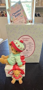 Vintage 1994 Enesco Cherished Teddies Teresa Figurine w Box (#6S8362)
