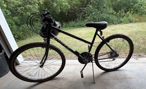 huffy stalker X 15 step through multi speed Mountain utility bicycle