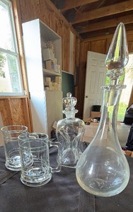 Miscellaneous glassware