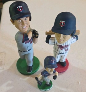 Minnesota Twins Bobblehead Lot of 3