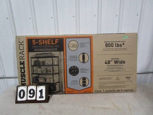 Shelving Muscle Rack - 5 Shelf - Heavy Duty