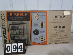 Shelving Muscle Rack - 5 Shelf - Heavy Duty