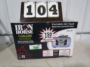 Iron Horse 5 Gallon Portable Air Tank