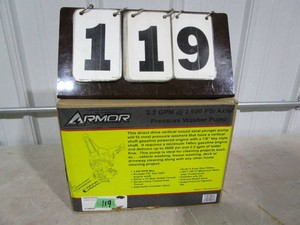 Armor Pressure Washer Pump - 2600 psi