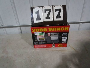 Wood Power Winch 2000 lb