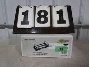 Wood Power Winch 4-way Roller Fairlead
