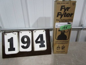 Fyr Fyter Fire Extinguisher