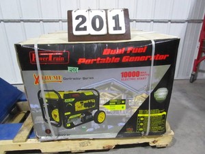 Power Train Dual Fuel Portable Generator 10K Watts