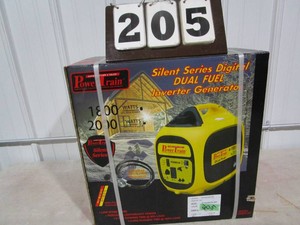 Power Train Silent Series Digital Dual Fuel Inverter Generator
