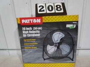 Patton 20 High Velocity Air Circulator Fan