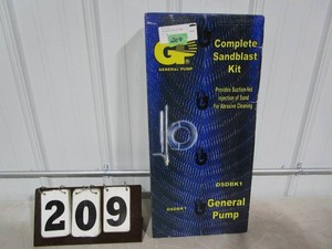 General Pump Complete Sandblast Kit