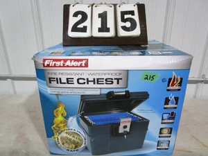 First Alert Fire Resistant-Waterproof File Chest