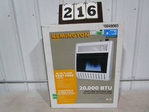 Remington Natural Gas Blue Flame Vent Free Heater