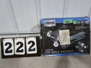 Reese Tow Power Rotating Tri-Ball Mount