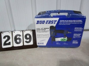 Duo Fast 18 Gauge Pneumatic Crown Stapler