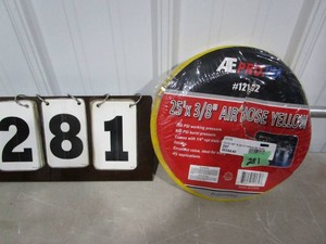 ATE Pro 25 ft x 38 Air Hose  - yellow