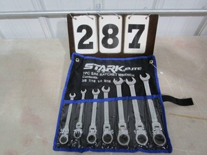 Stark Elite 7 pc SAE Ratchet Wrench Set