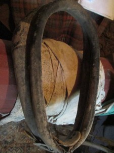 Vintage Leather horse collar