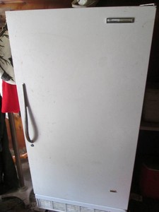 Whirlpool large capacity upright freezer (just under 6ft tall)