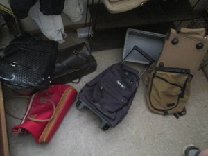 Backpacks, purses and other travel bags