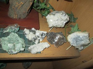 Copper based mineral rocks and geodes