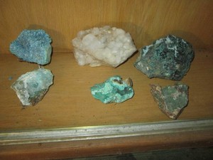 Copper based mineral Quartz stones and geodes