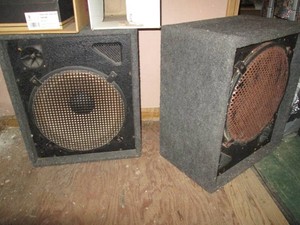 High quality PA grade monitor cabinet speakers