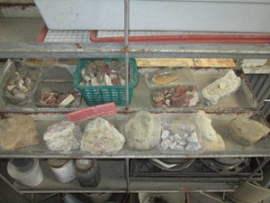 Large assortment of Franklin, Jasper and other minerals, rocks and stones