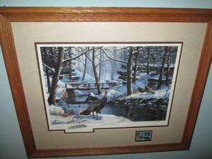 Coming Together Framed, matted, Signed and numbered stamp and commemorative print by Ken Zylla