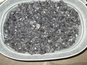 Collection of Hawaiian patch of tears volcanic glass Obsidian rocks