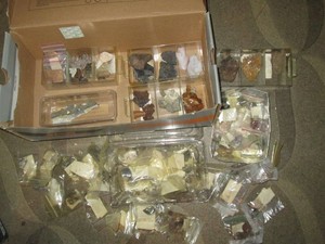 Collection of Rare mineral rocks and stones
