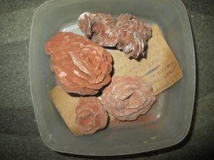 Desert Rose rocks from New Mexico