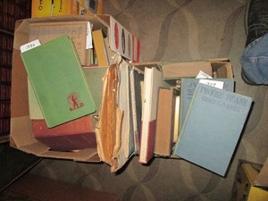 (2) Boxes of Vintage Hardcover novels, books and other reading materials